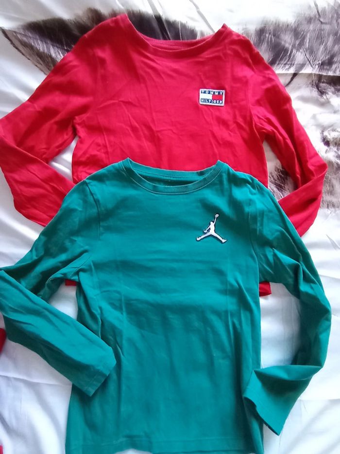 Lot de 2 tee shirts ml 8 ans kiabi
