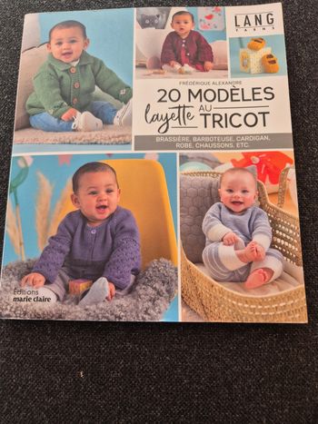 20 modèles de layette au tricot