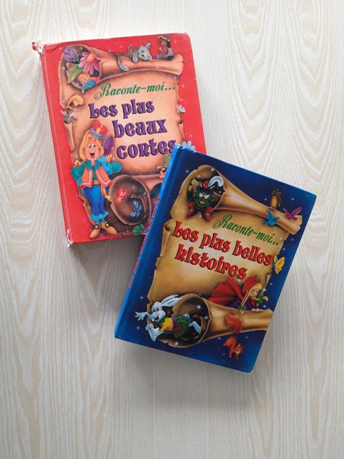 Lot de 2 livres Les plus belles histoires