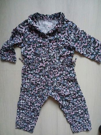 Combinaison fleurie Zara 