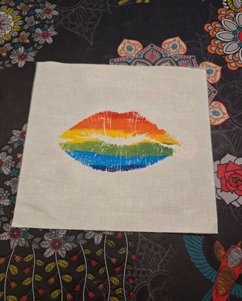 Petit panneau couture bouche