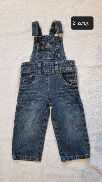 Salopette en jeans fille 3 suisses 2A