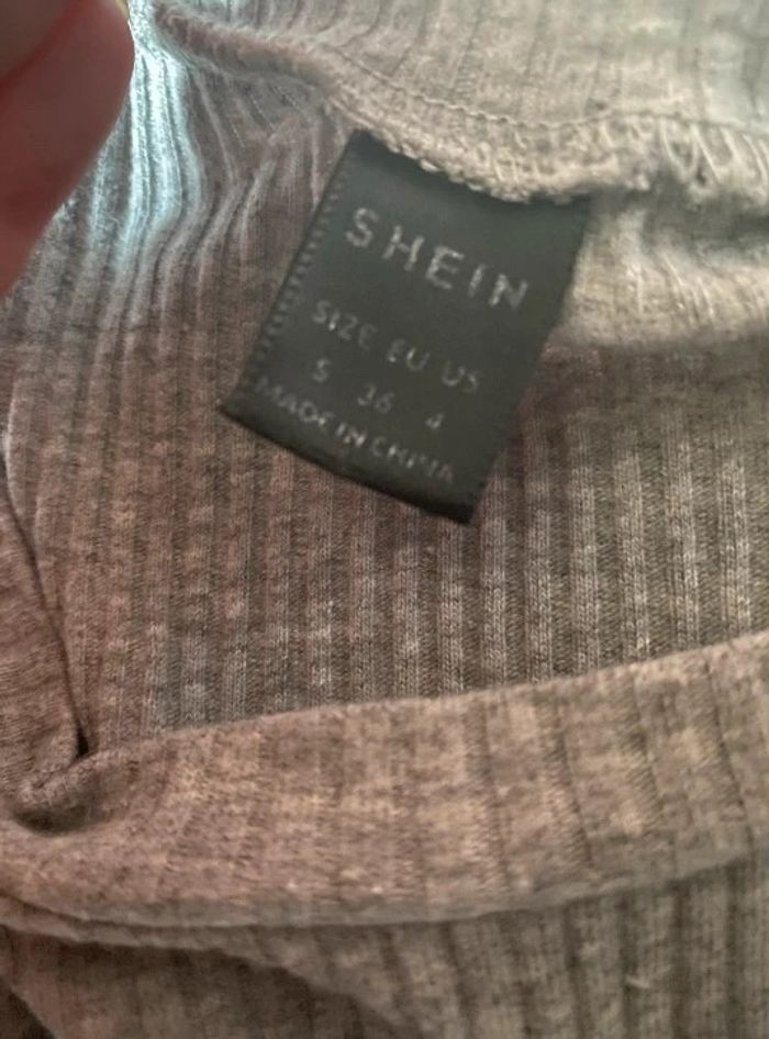 🎀Body gris à manche longue femme taille S🎀 - photo numéro 2