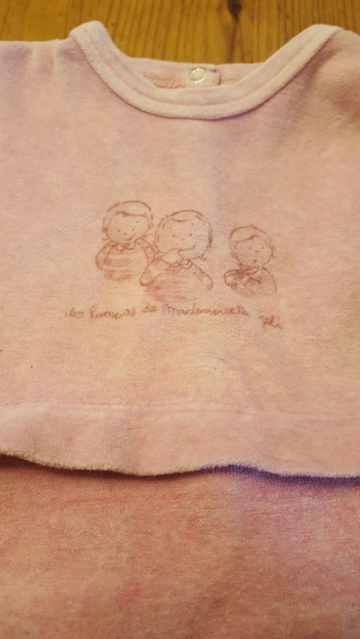 Pyjama velours Petit Bateau - photo numéro 2