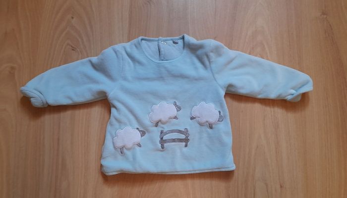T-shirt épais/chaud 6 mois