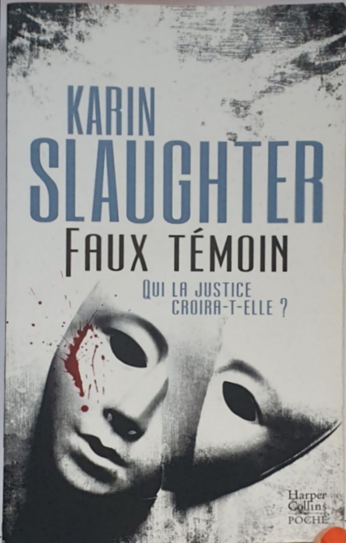 Roman Thriller psychologique et juridique, format poche "Faux témoin" / Éd. Harpercollins