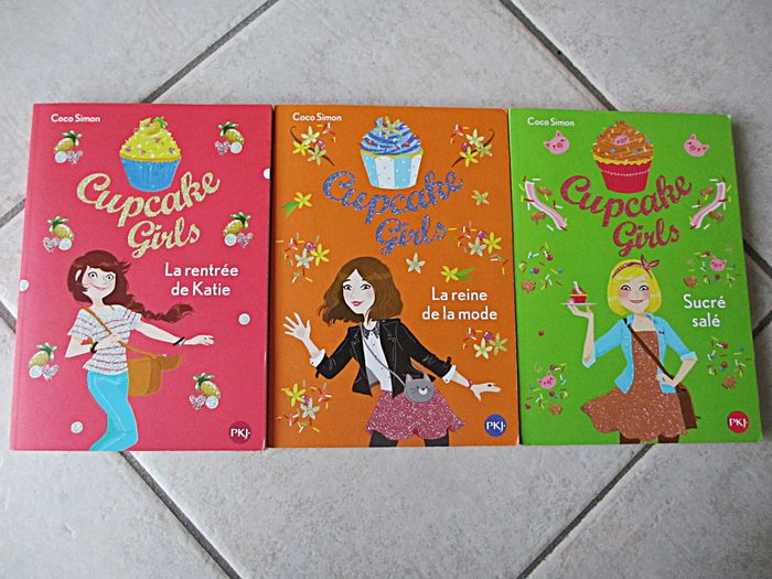 Lot de 3 romans enfant Cupcake Girls – Tomes 1 à 3