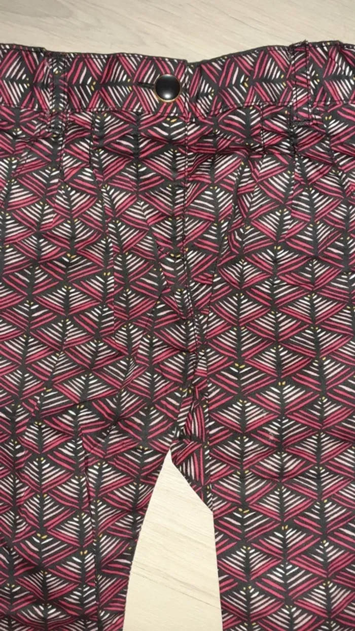 Pantalon à imprimé bazin - photo numéro 2