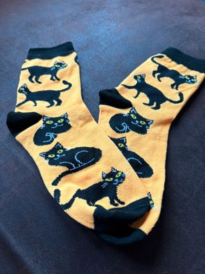 🧦 Chaussettes chat originales 🐾 - photo numéro 2