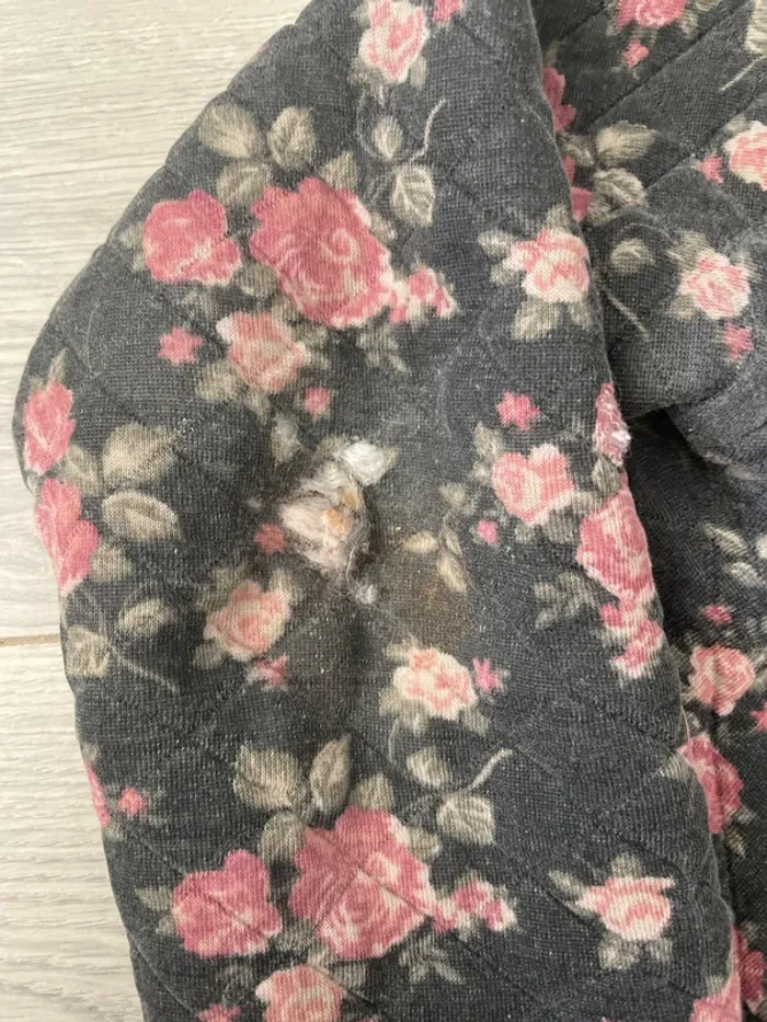 Veste fleurs fille - photo numéro 3