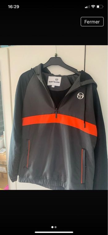 Coupe vent capuche taille S