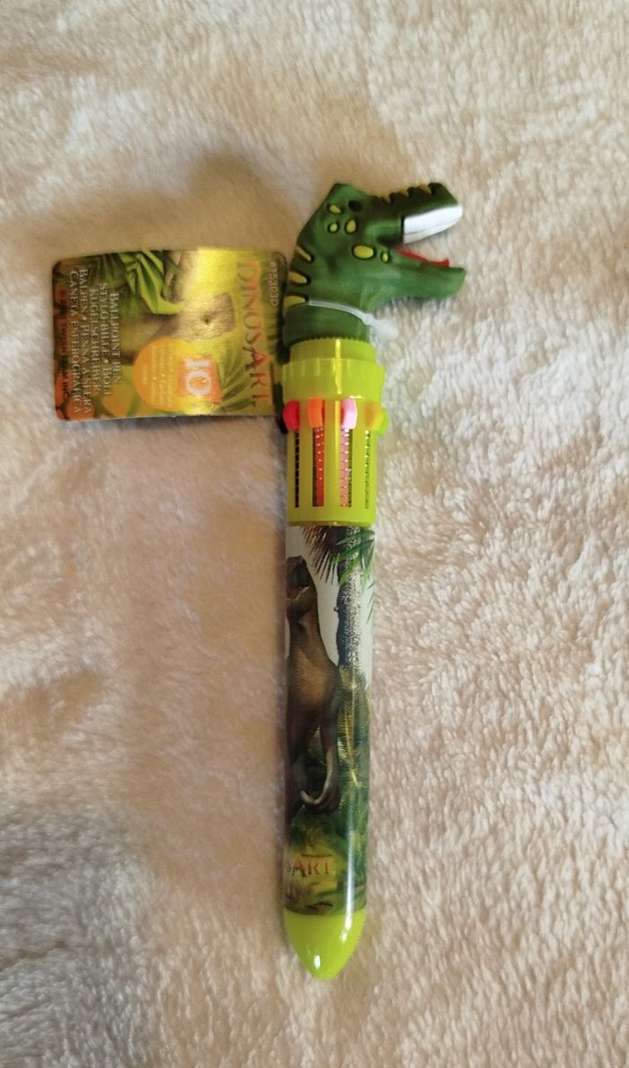 Lot de 12 stylos dinosaures neufs !! - photo numéro 3