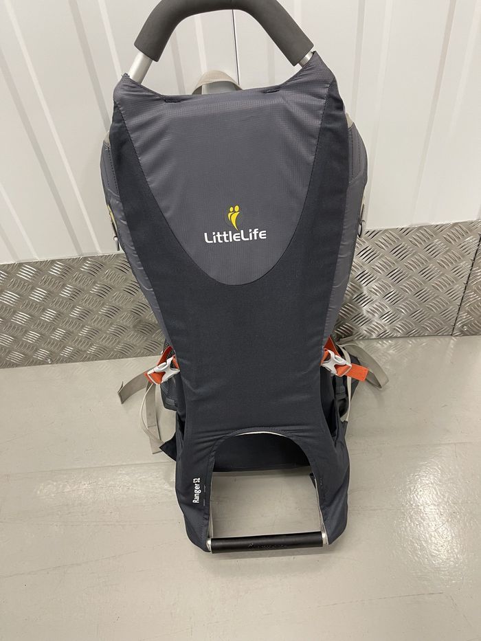 LittleLife Ranger S2 Sac à Dos porte Enfant Léger Gris avec Pochette de Rangement - photo numéro 3