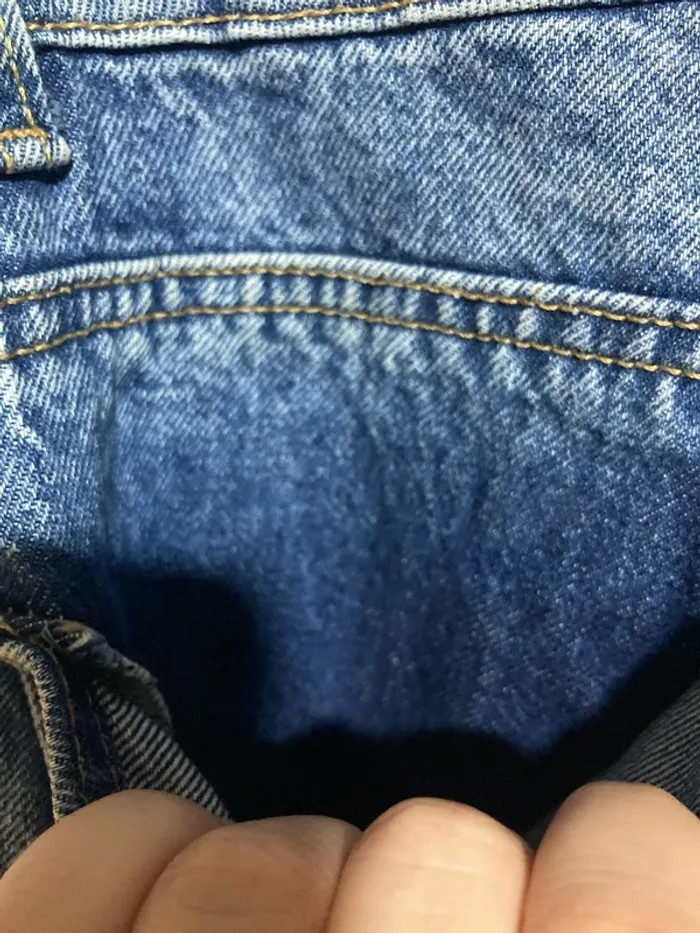 Jean mom bleu Bershka – Taille 34 - photo numéro 11