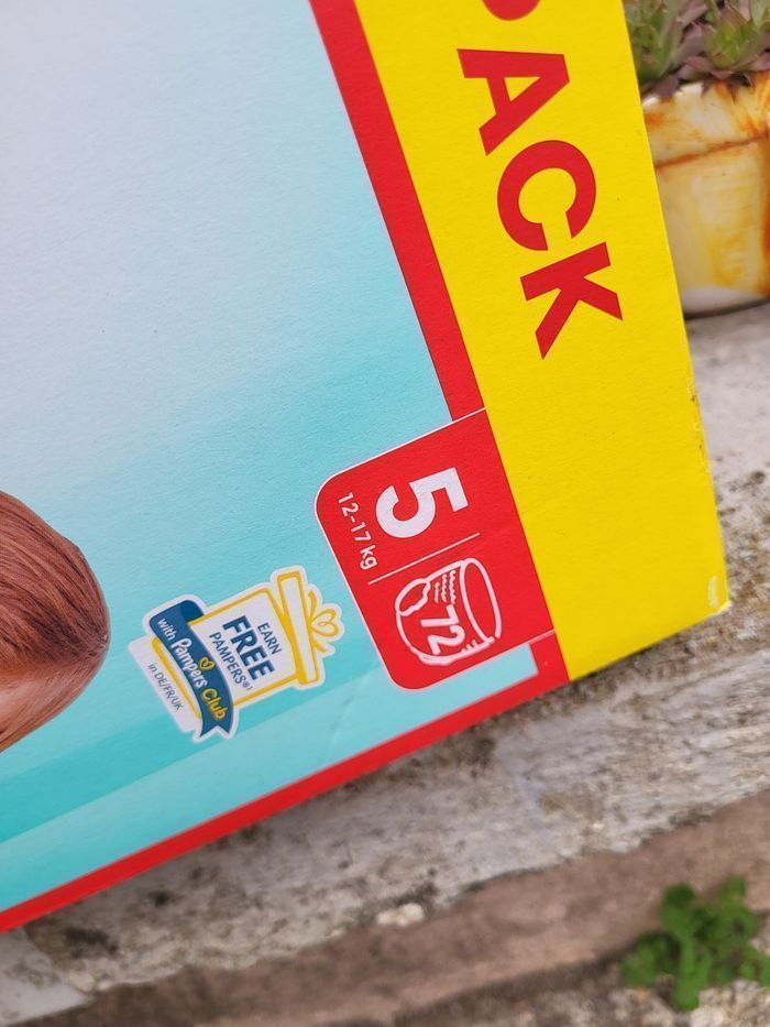 2 maxi pack pampers baby dry Premium taille 5 total 146 couches - photo numéro 3