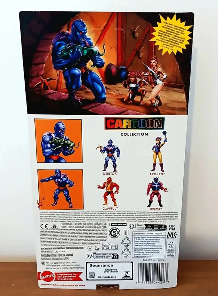 Figurine Masters of the Universe Origins Webstor Cartoon Mattel - photo numéro 2