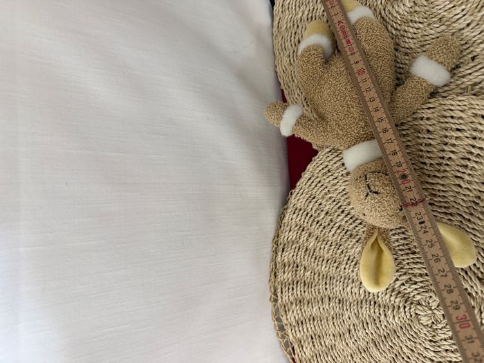 Doudou lapin beige blanc JELLYCAT - photo numéro 3