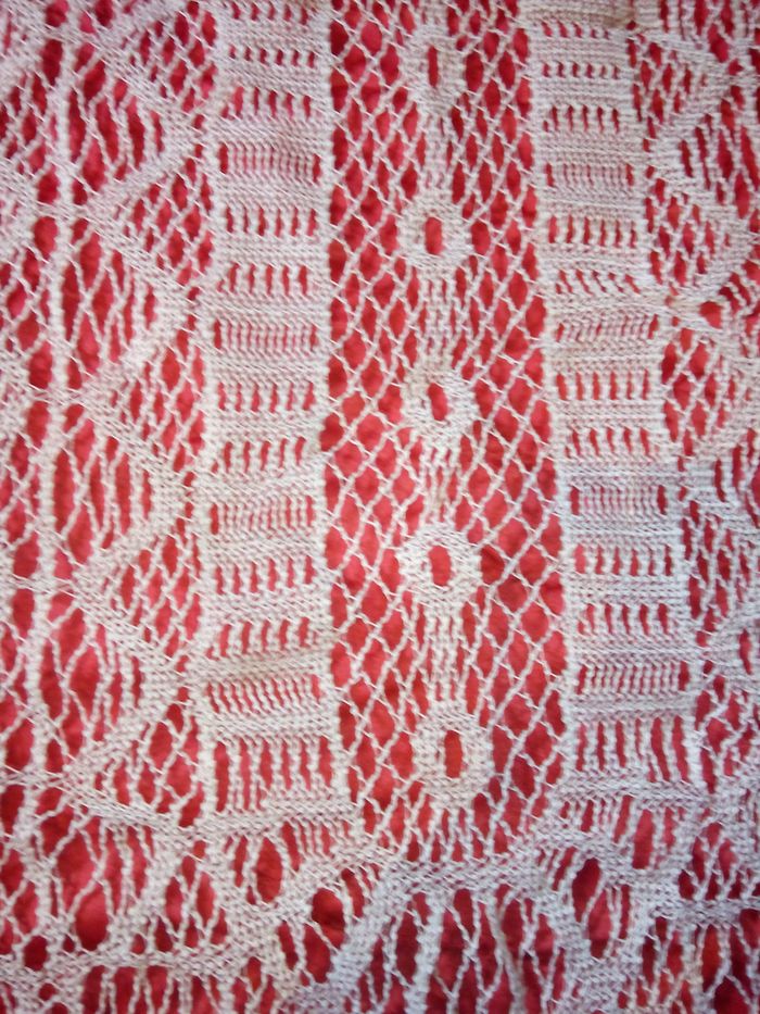 Faby27800 Nappe crochet couleur blanche rectangulaire 210 x 150