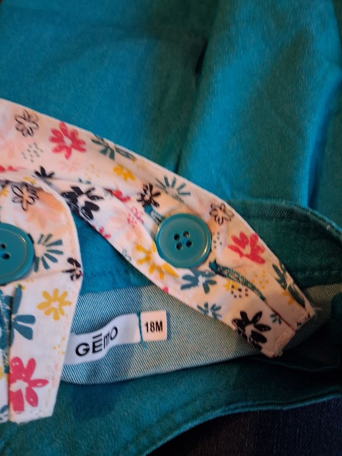 Rlbe jeans turqioise gemo - photo numéro 4