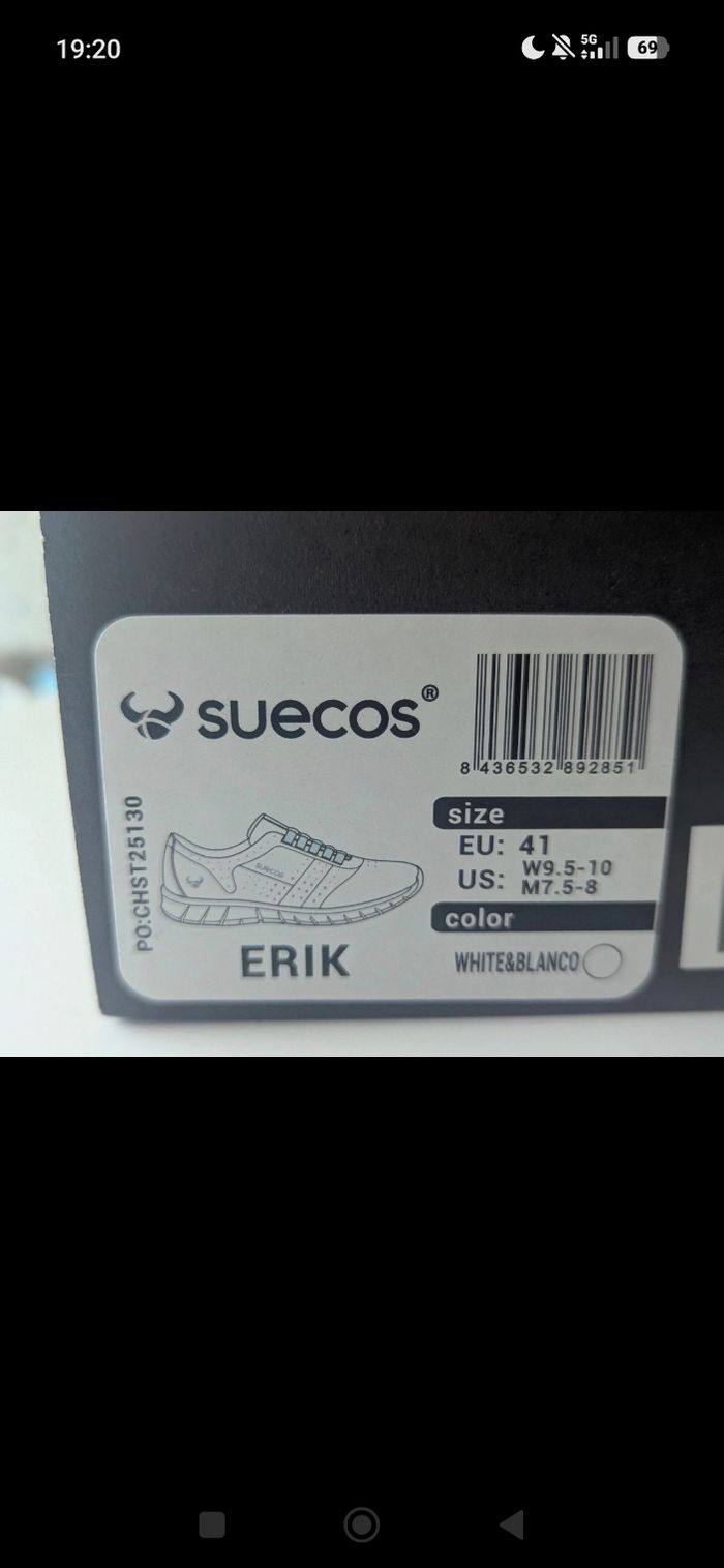 Chaussures médicale Suecos Erik blanc - photo numéro 8