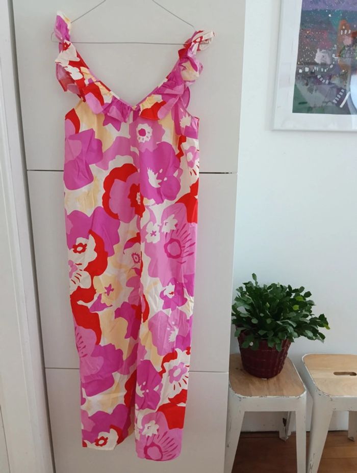 Robe d'été oversize multicolore rose Vila Taille S - photo numéro 2