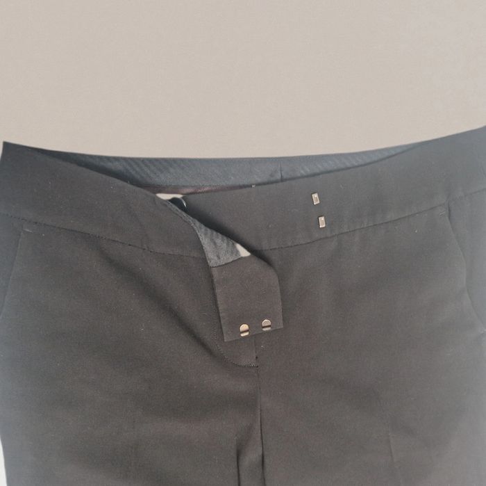 Pantalon jambes larges en toile taille 36 - photo numéro 3