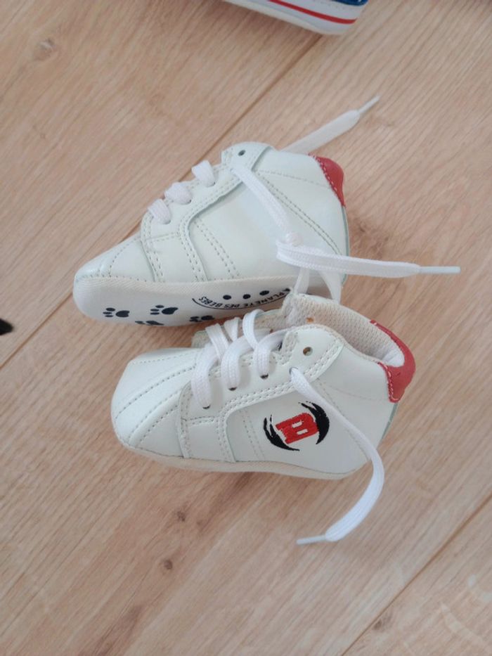 Chaussures bébé 3 6 mois #lot de 3 c68 - photo numéro 4