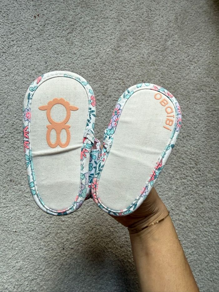 Paire de chaussons sandales 6/12 mois - Obaïbi - photo numéro 5