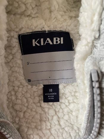 Gilet ou manteau effet moutonné 