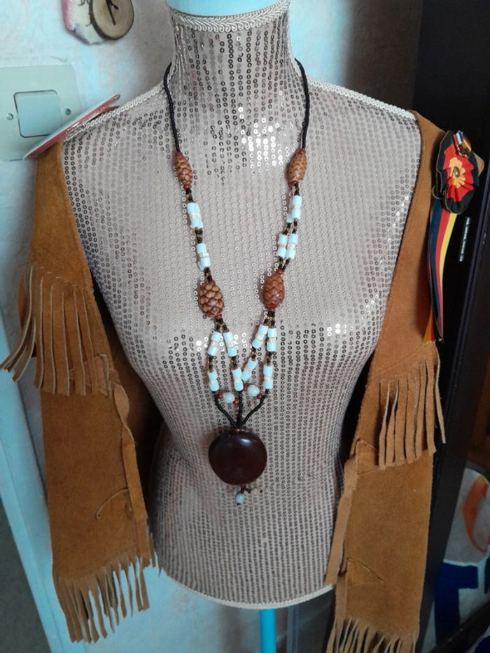 Collier ethnique amerindien - photo numéro 3