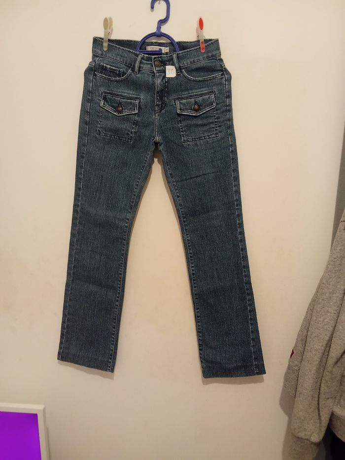 Jean de femme taille 36 de marque comptoir des cotonniers - photo numéro 8