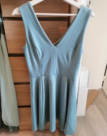 Robe patineuse bleue