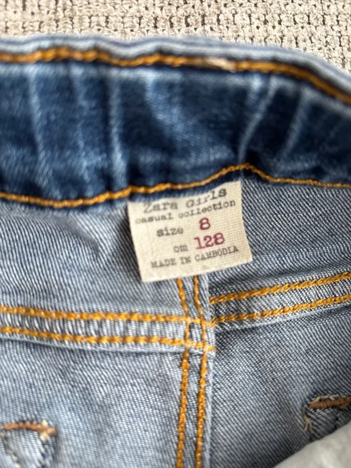 Short jean délavé - photo numéro 4