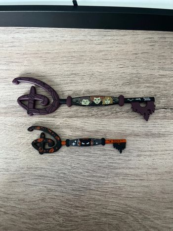 Lot clé Disney store Hocus Pocus