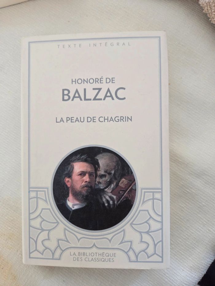 Honoré de balzac la peau de chagrin la bibliothèque des classiques