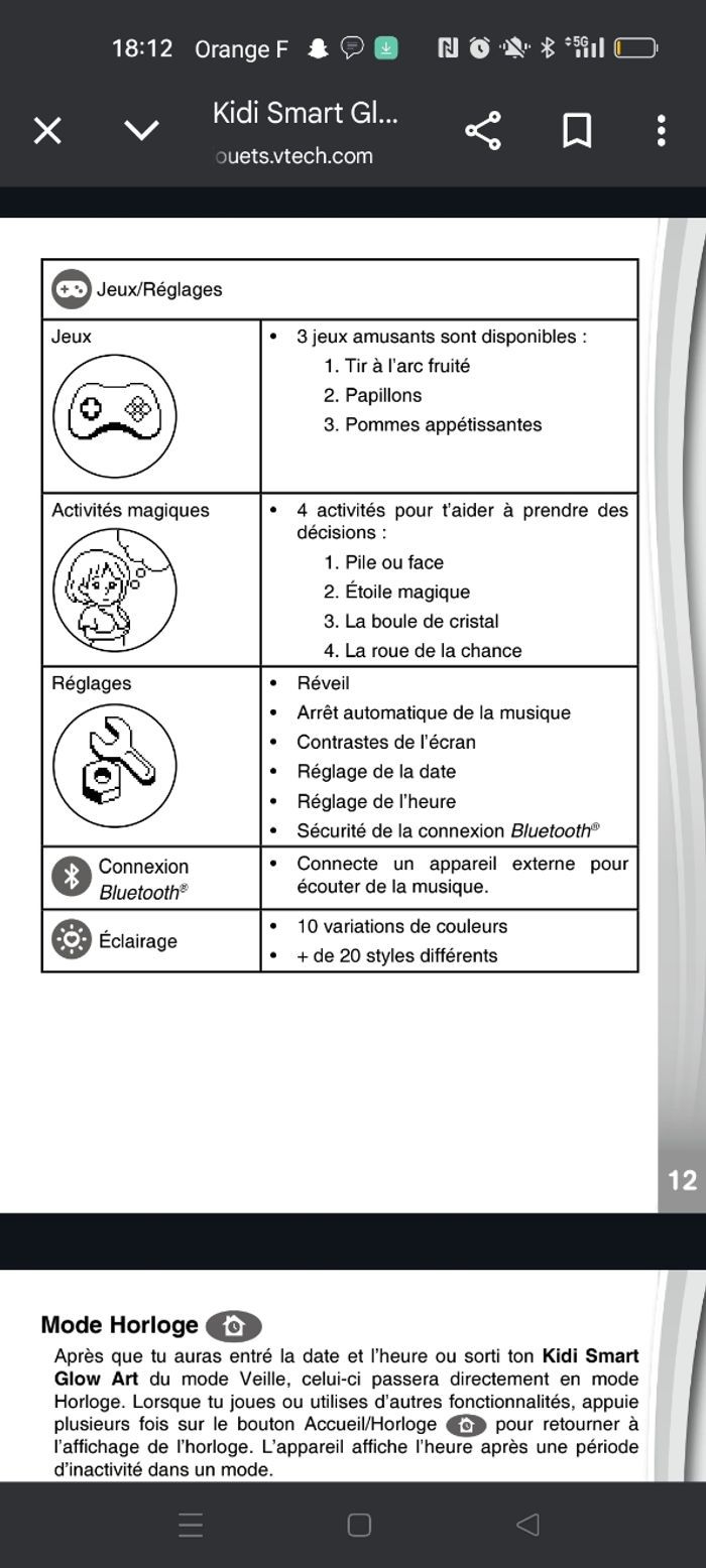 Kidi smart glow art neuf - photo numéro 3