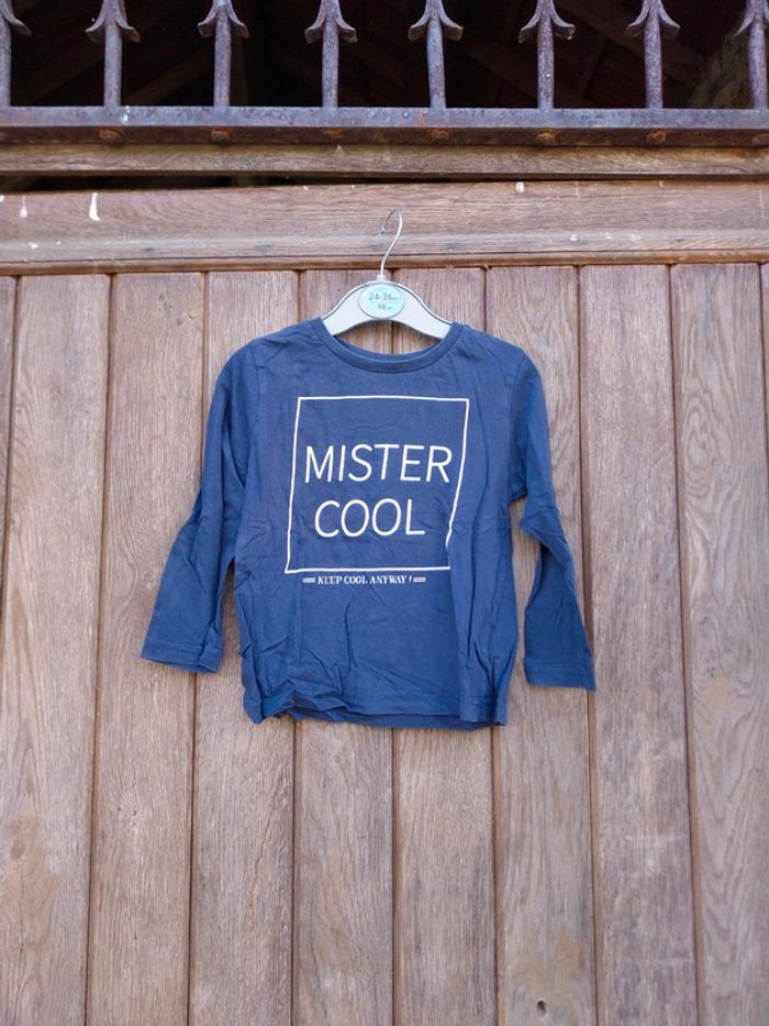 Tee-shirt manche longue garçon 4 ans kiabi