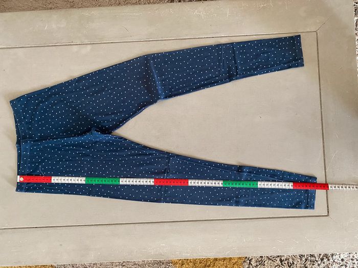 Leggings marine à cœurs Petit Bateau 12 ans - photo numéro 9