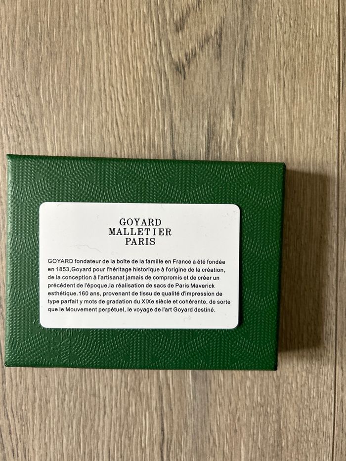 Porte monnaie goyard - photo numéro 5