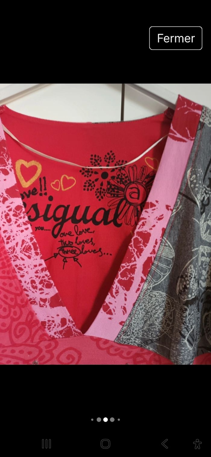 T shirt Desigual - photo numéro 3