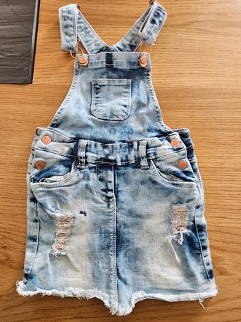 Robe salopette jean