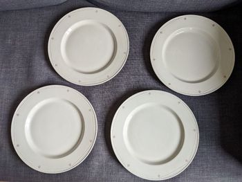 4 grandes assiettes Steelite international England