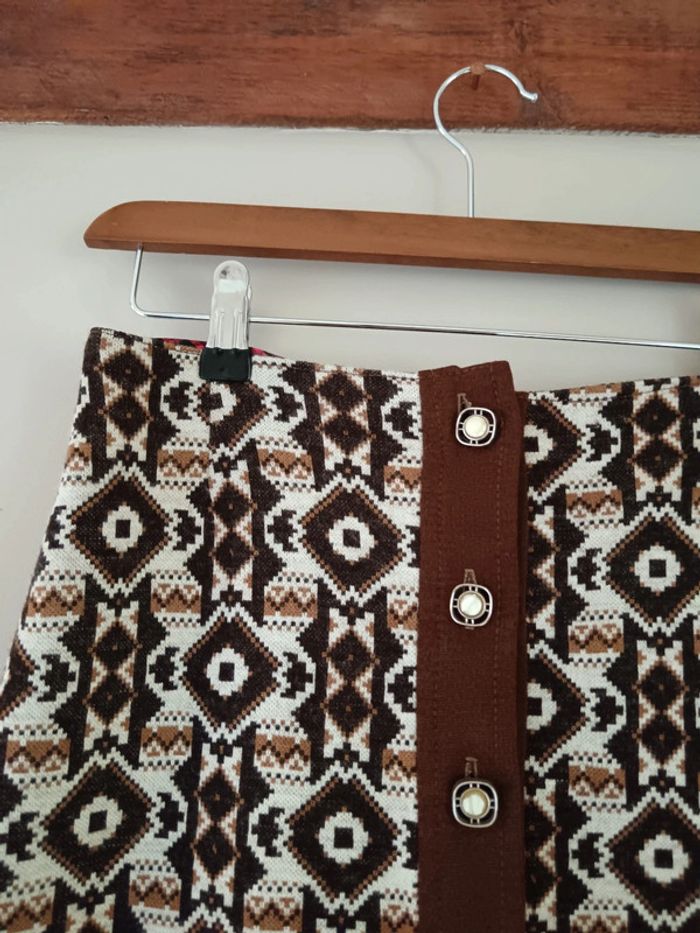 Ensemble trois pièces marron années 70 - photo numéro 17