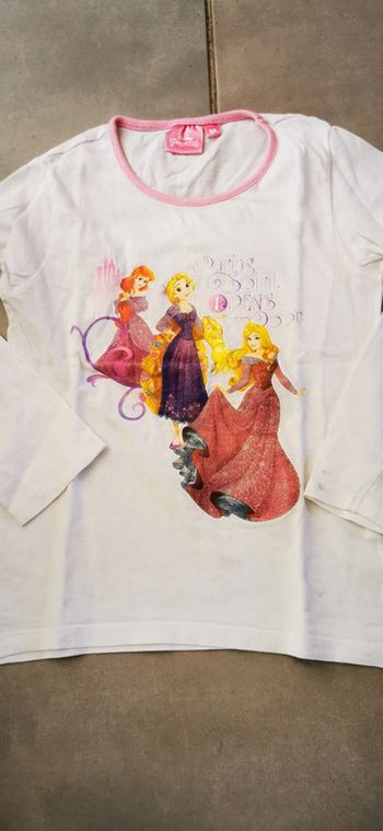 T shirt 6 ans princesse
