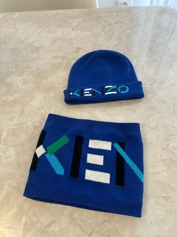 Ensemble bonnet cache cou Kenzo 