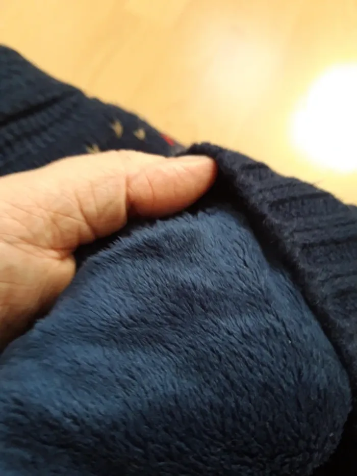 Très jolie veste en maille doublée polaire - photo numéro 12