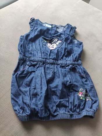 Robe en jean Disney baby 24 mois