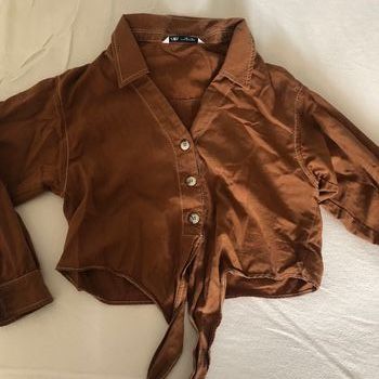 Chemisier Zara  marron XS