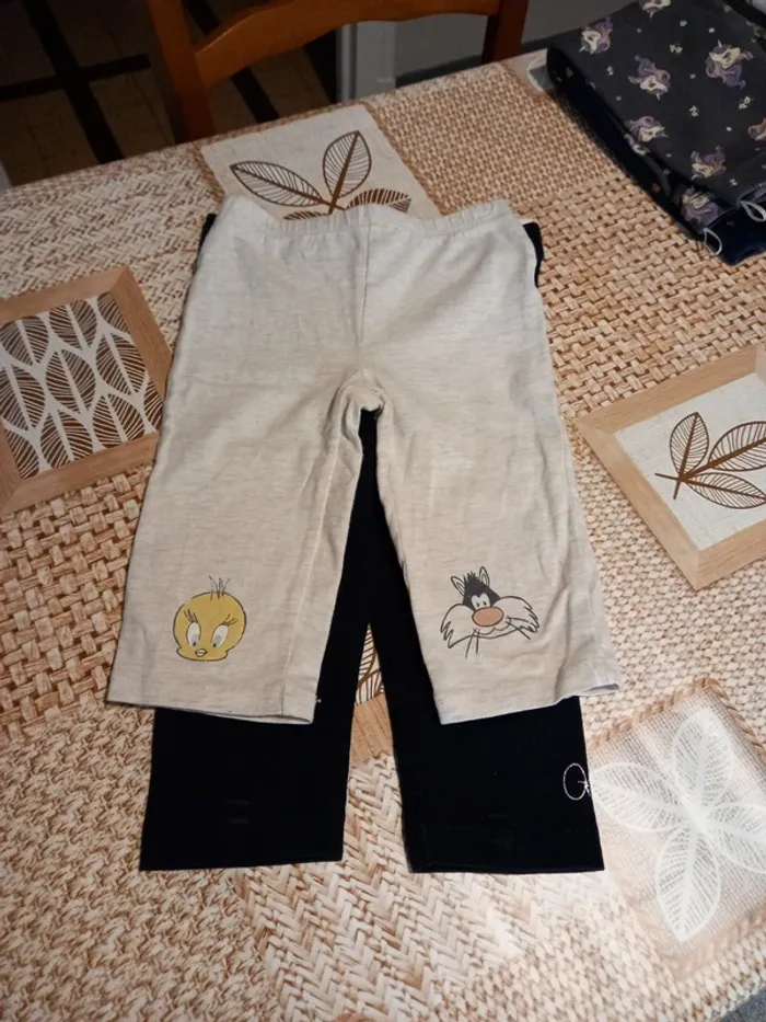 Lot de 2 leggings courts - photo numéro 2