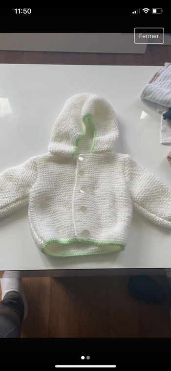 Gilet à capuche